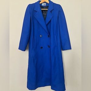 INTERNATIONAL SCENE Vintage Wool Long Dress Coat